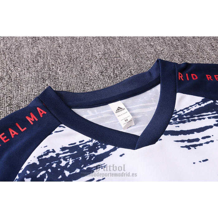 Chandal del Real Madrid Manga Corta 2020-2021 Blanco
